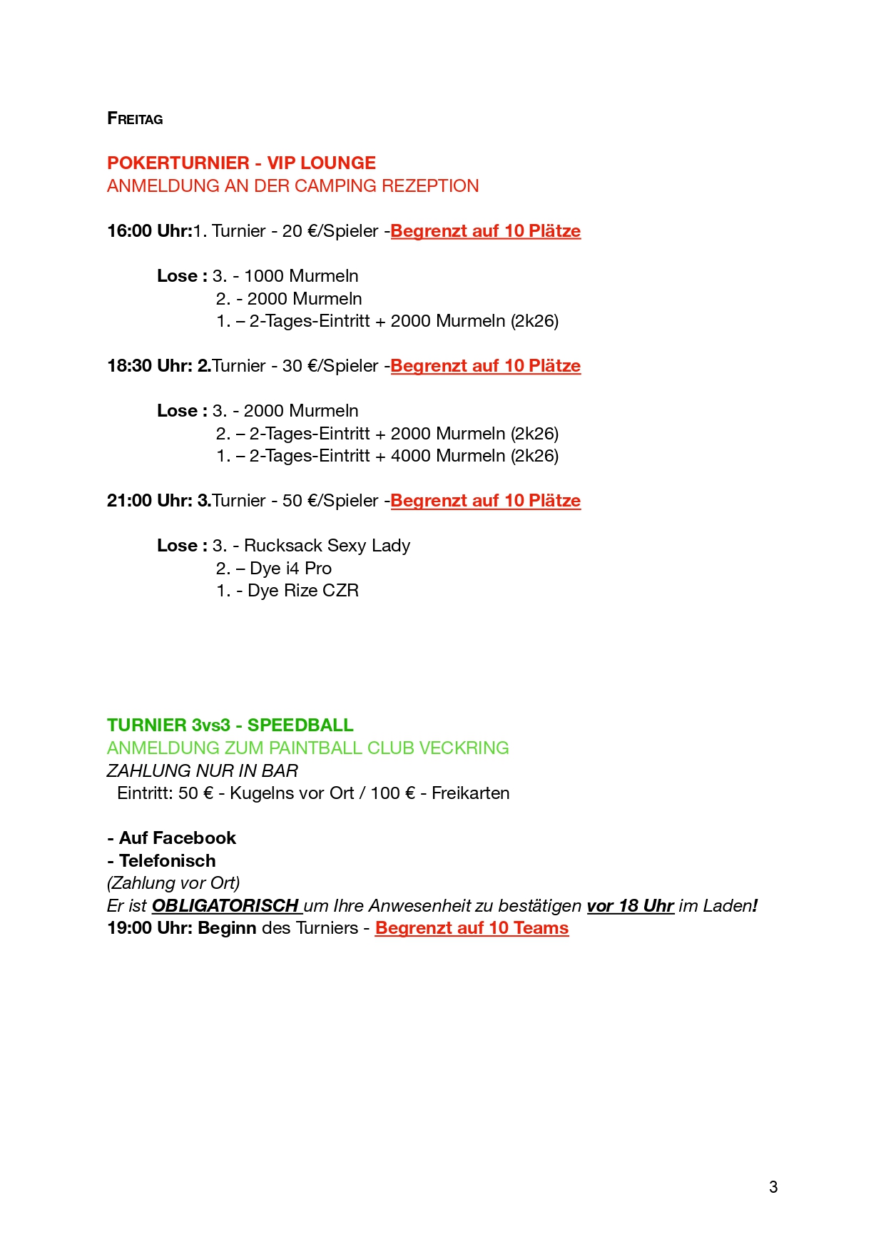 Programm — Seite 3