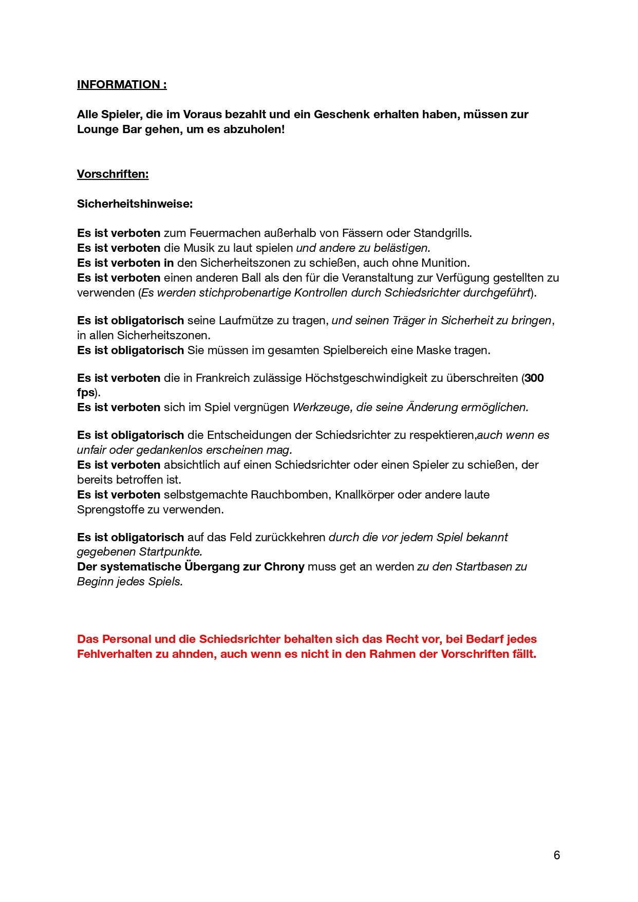 Programm — Seite 6