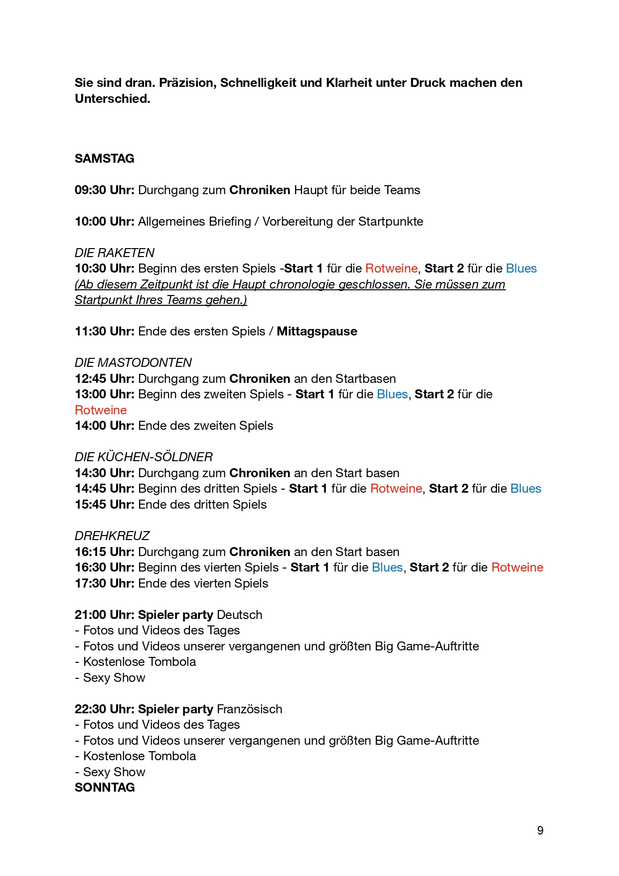 Programm — Seite 9