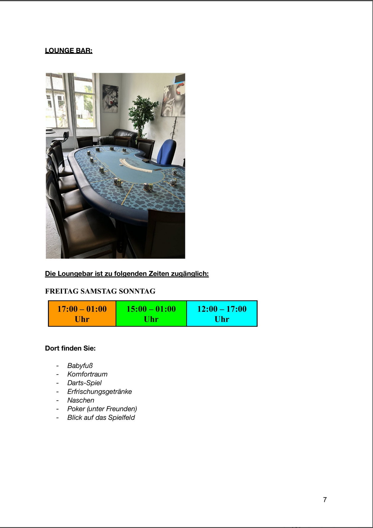 Programm — Seite 7